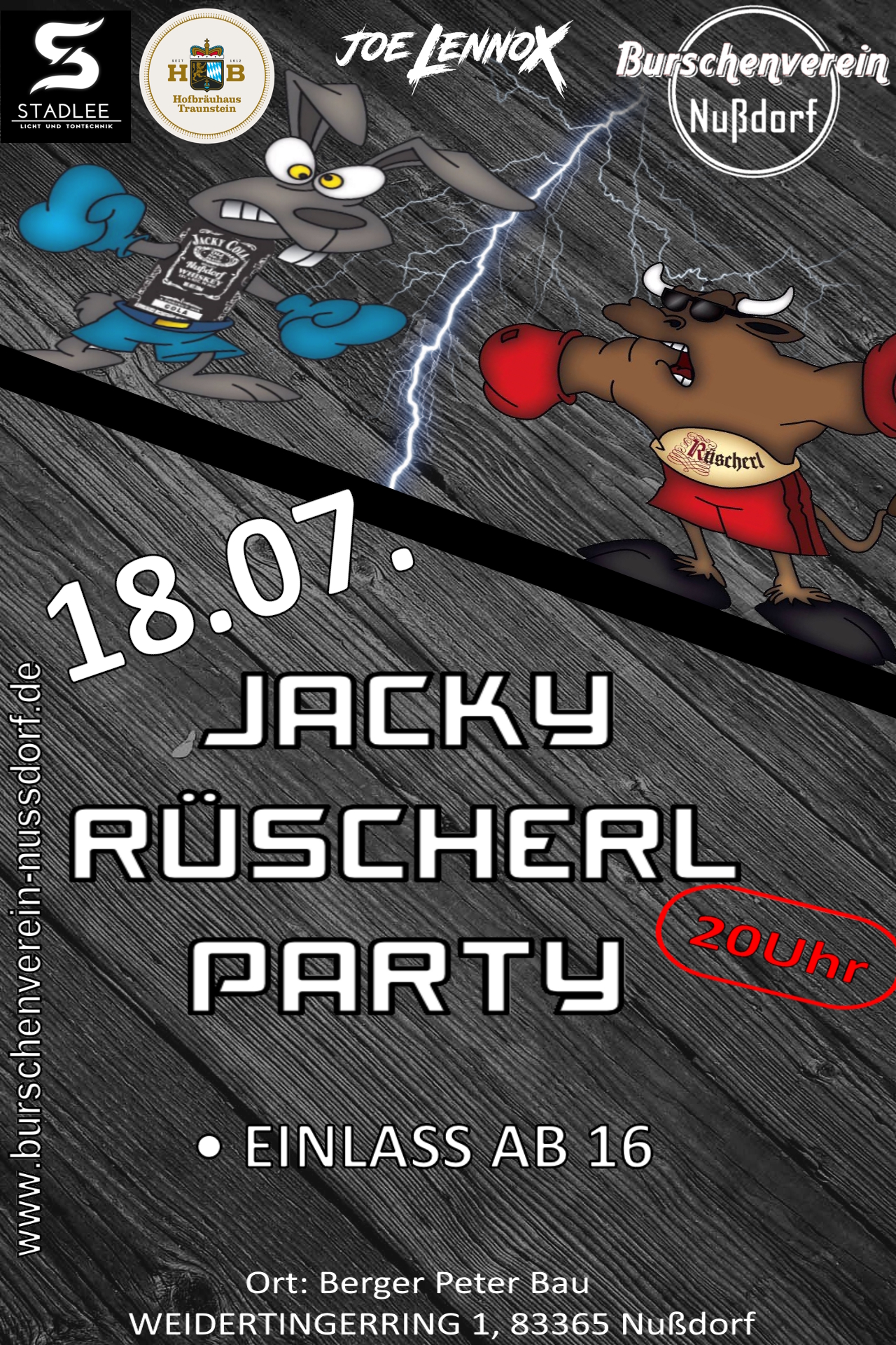 Jacky Rüscherl Party 2026